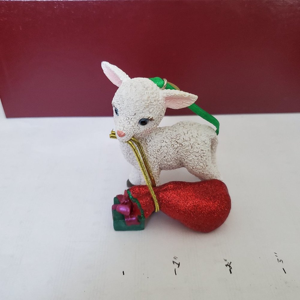 Danbury Mint The Baby Animal Ornaments Lamb